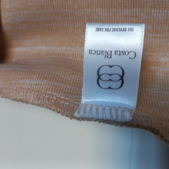 Costa Blanca Stretch Mini Skirt XS Beige - Picture 4 of 5